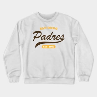 San Diego Padres Classic Style Crewneck Sweatshirt